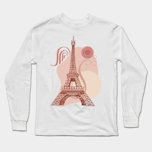 Fireworks In Paris Long Sleeve T-Shirt